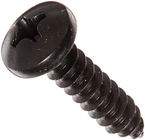 3 16 black oxide sheet metal screw|black oxide head screws.